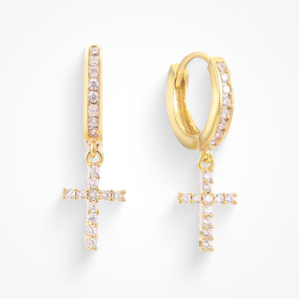 Don't Cross Me Earrings - Vantage Jewelry