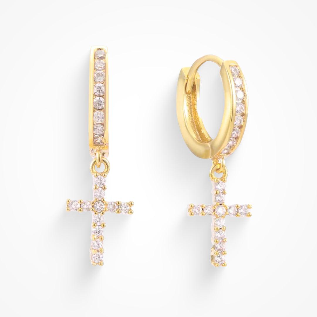 Don't Cross Me Earrings - Vantage Jewelry