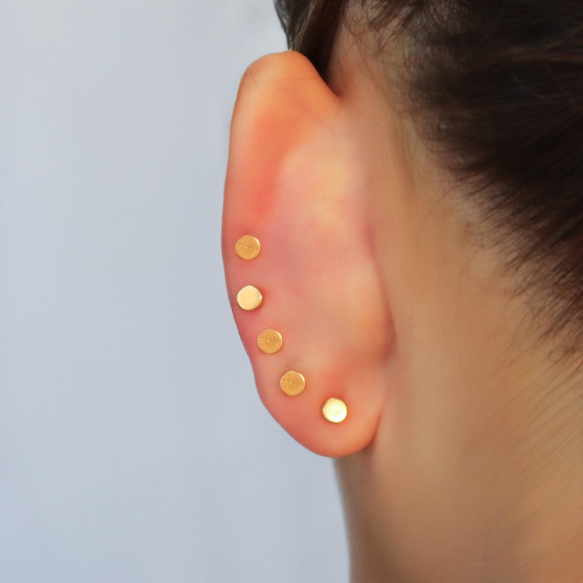 Starry Eyes Duo 2-Piece Flat Back Earring Set
