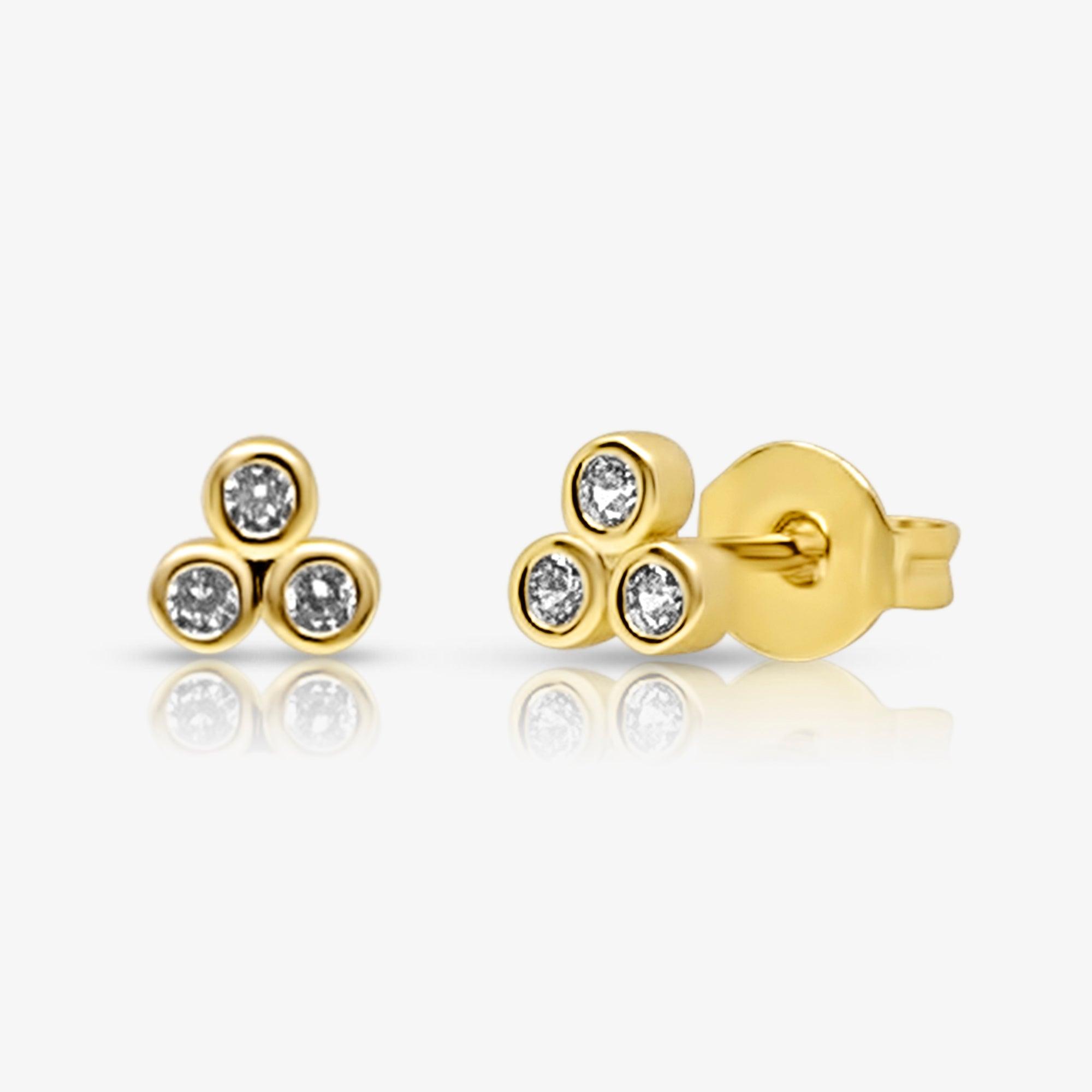 Claire Stud Earrings - Vantage Jewelry