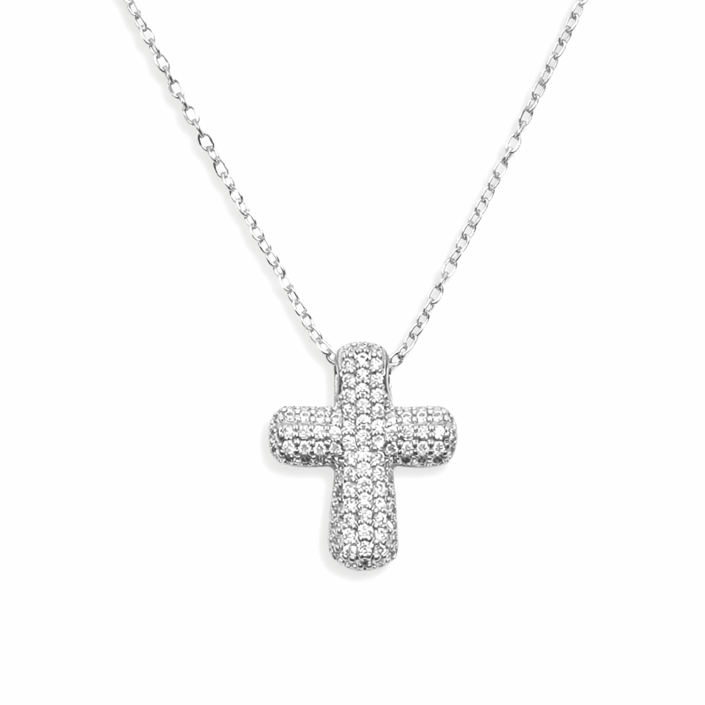 Forever Blessed Cross Necklace - Vantage Jewelry