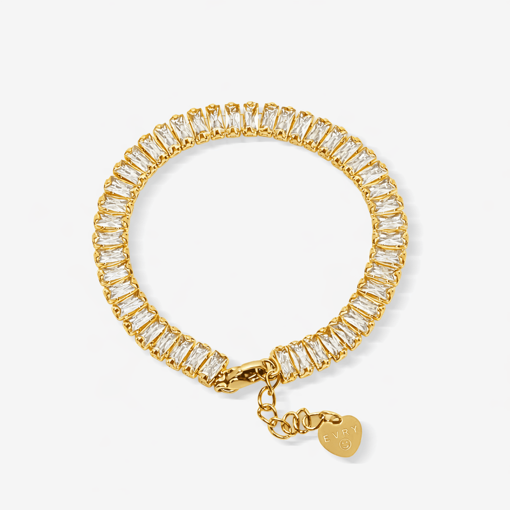 Frost Beam Tennis Bracelet