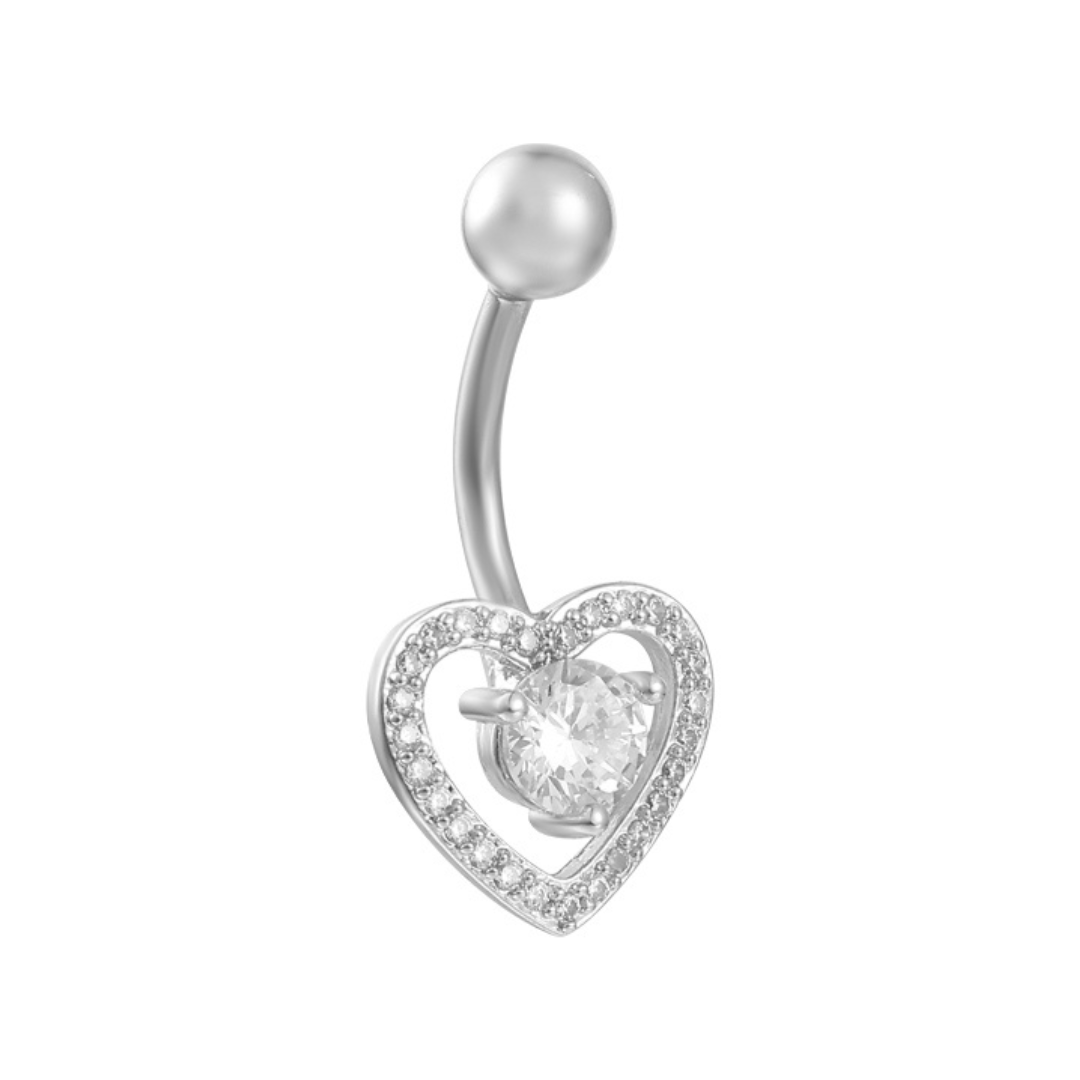 Heart's Desires Belly Ring - Vantage Jewelry