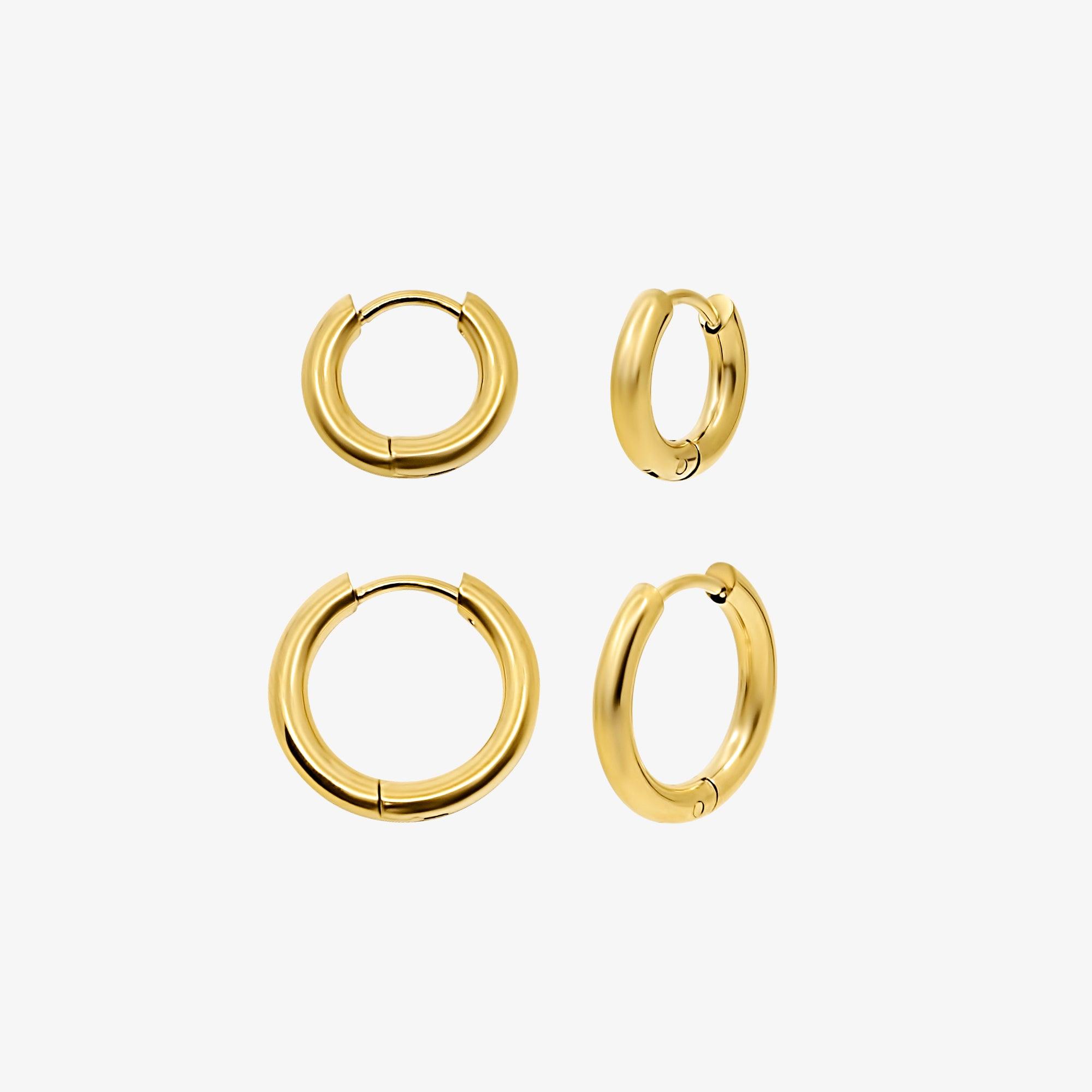 Evryday Hoop Earrings Pack - Vantage Jewelry
