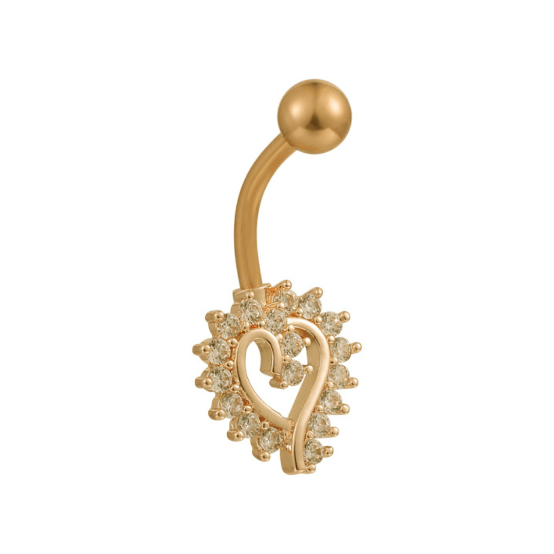 In Love Belly Ring - Vantage Jewelry