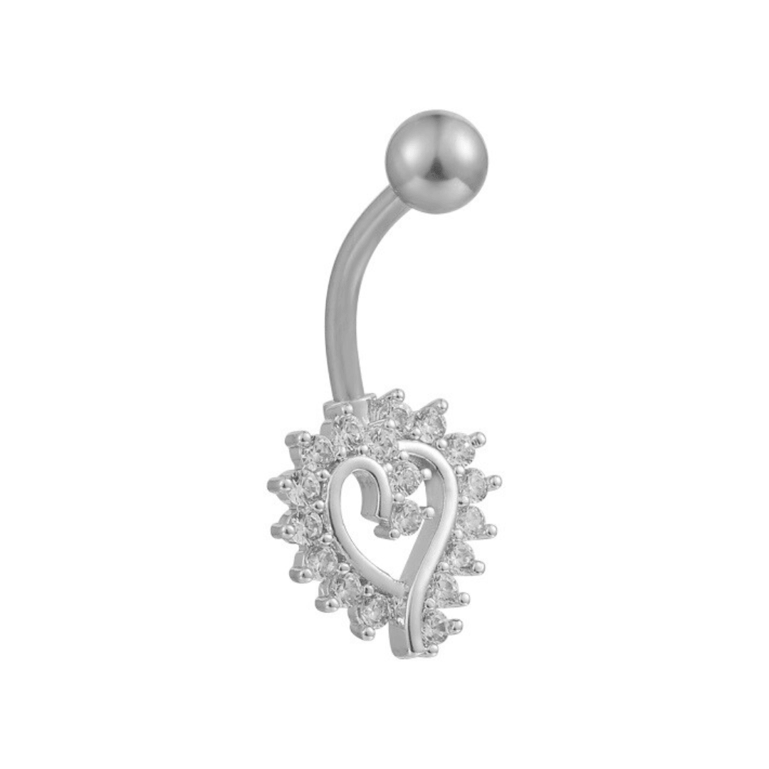 In Love Belly Ring - Vantage Jewelry