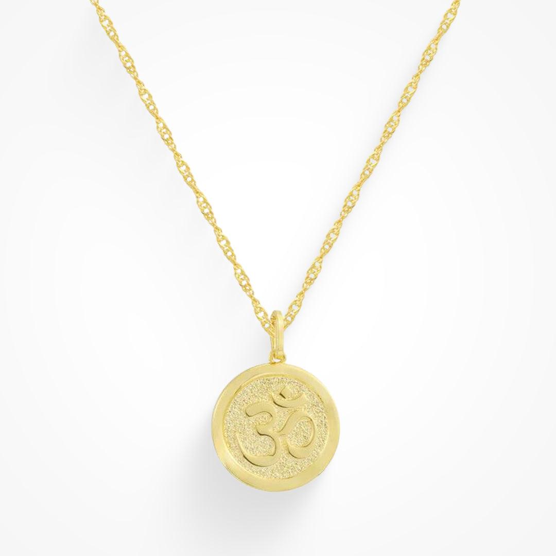 Inner Peace OM Necklace - Vantage Jewelry