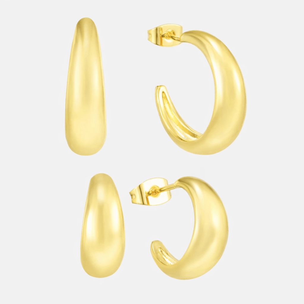Kendall Hoops - Vantage Jewelry