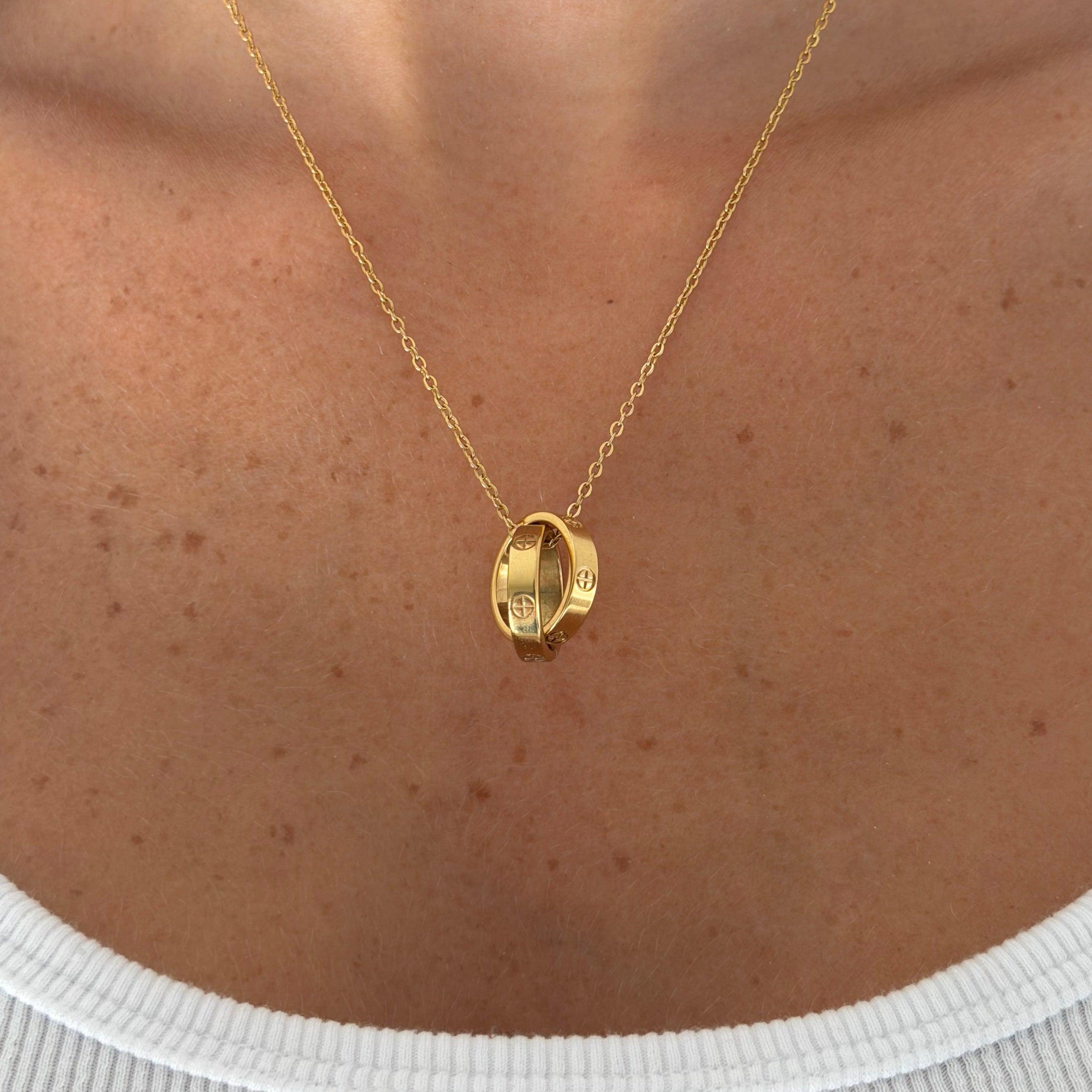 Linked Bestie Necklace - Vantage Jewelry