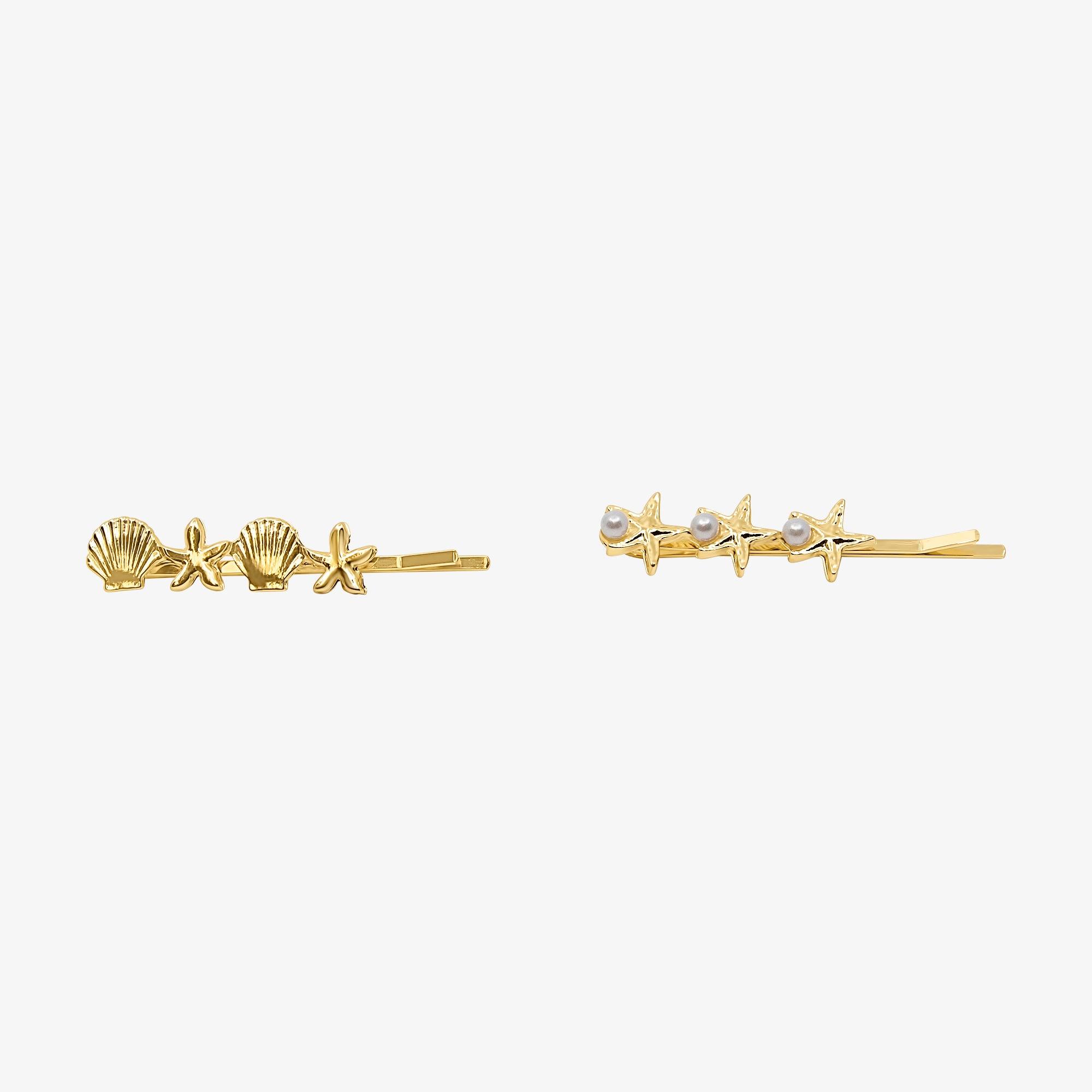 Lisbon Hair Clips - Vantage Jewelry