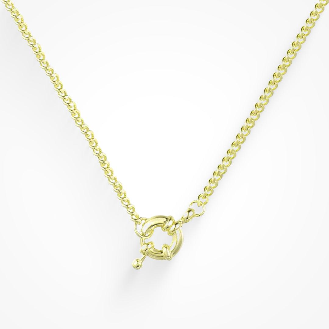Locked In The Loop Necklace - Vantage Jewelry
