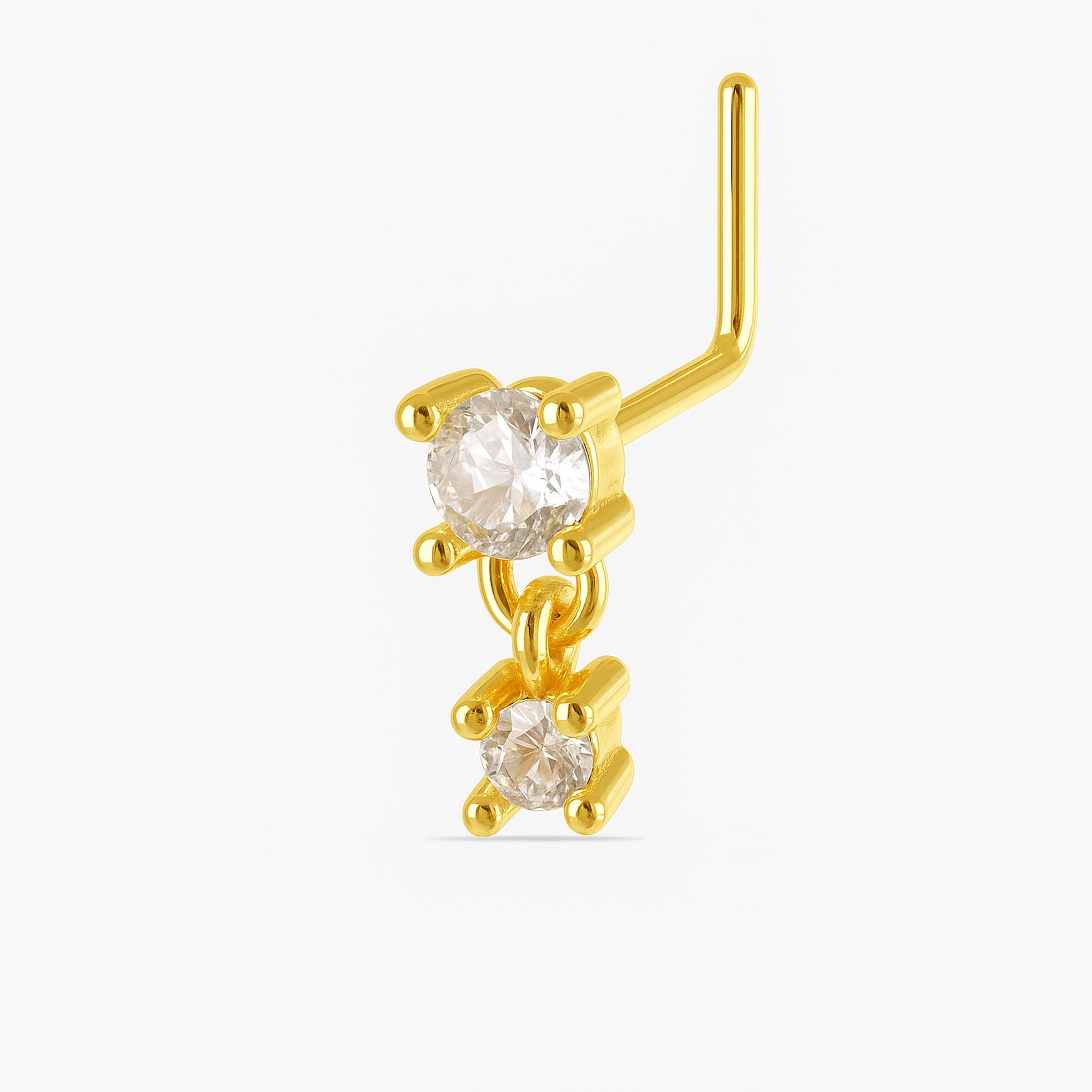 Double Glow Nose Ring - Vantage Jewelry