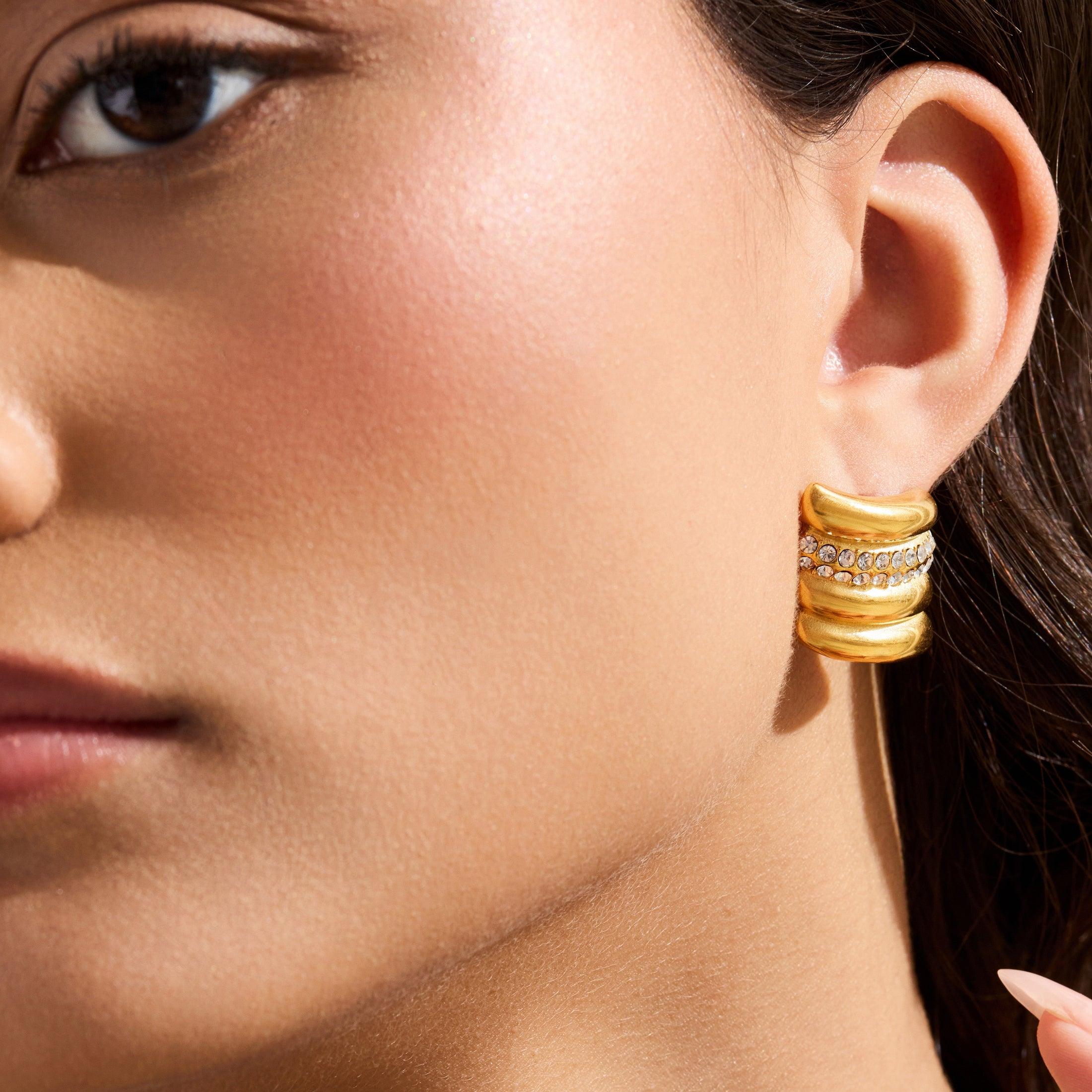 Old Hollywood Earrings - Vantage Jewelry