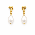 Pearl & Swirl Earrings - Vantage Jewelry