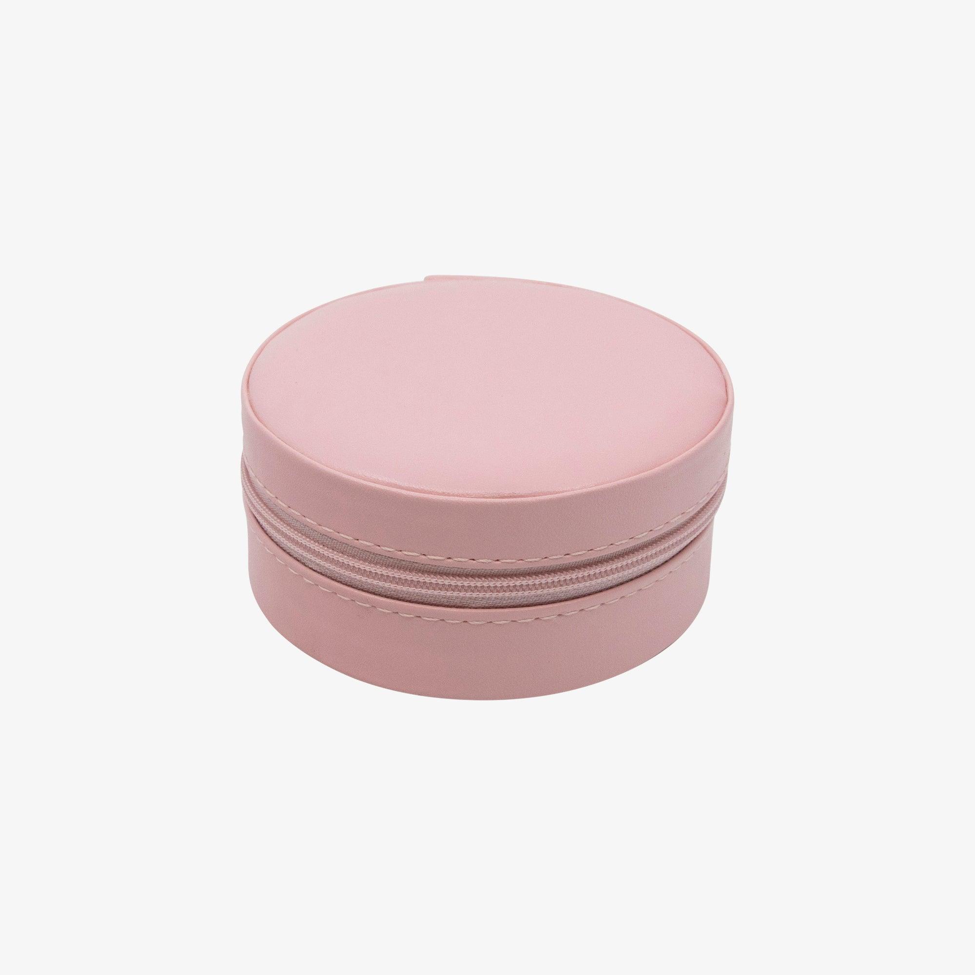 Mini Round Travel Jewelry Case - Vantage Jewelry