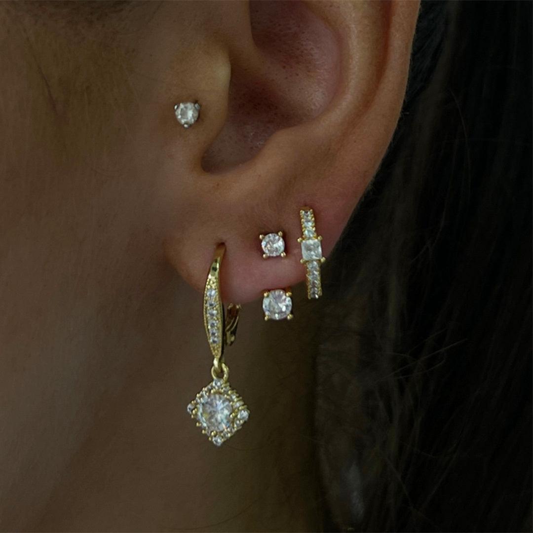 Princess Earrings - Vantage Jewelry