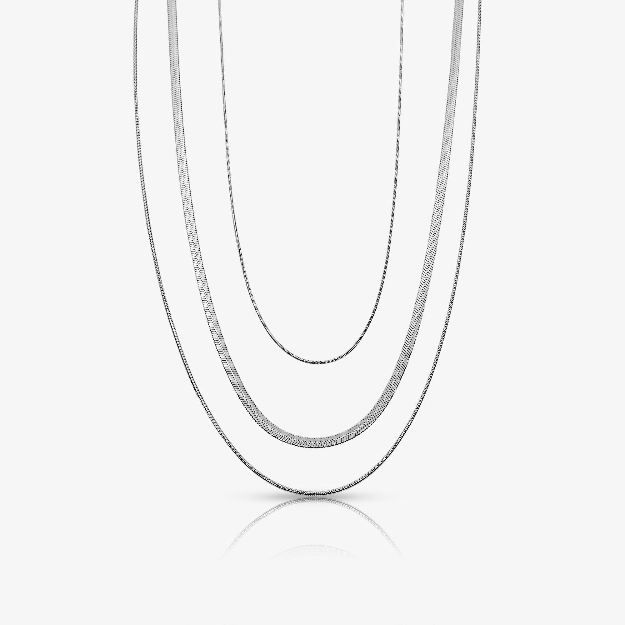 Queen Behaviour Triple Layered Necklace - Vantage Jewelry
