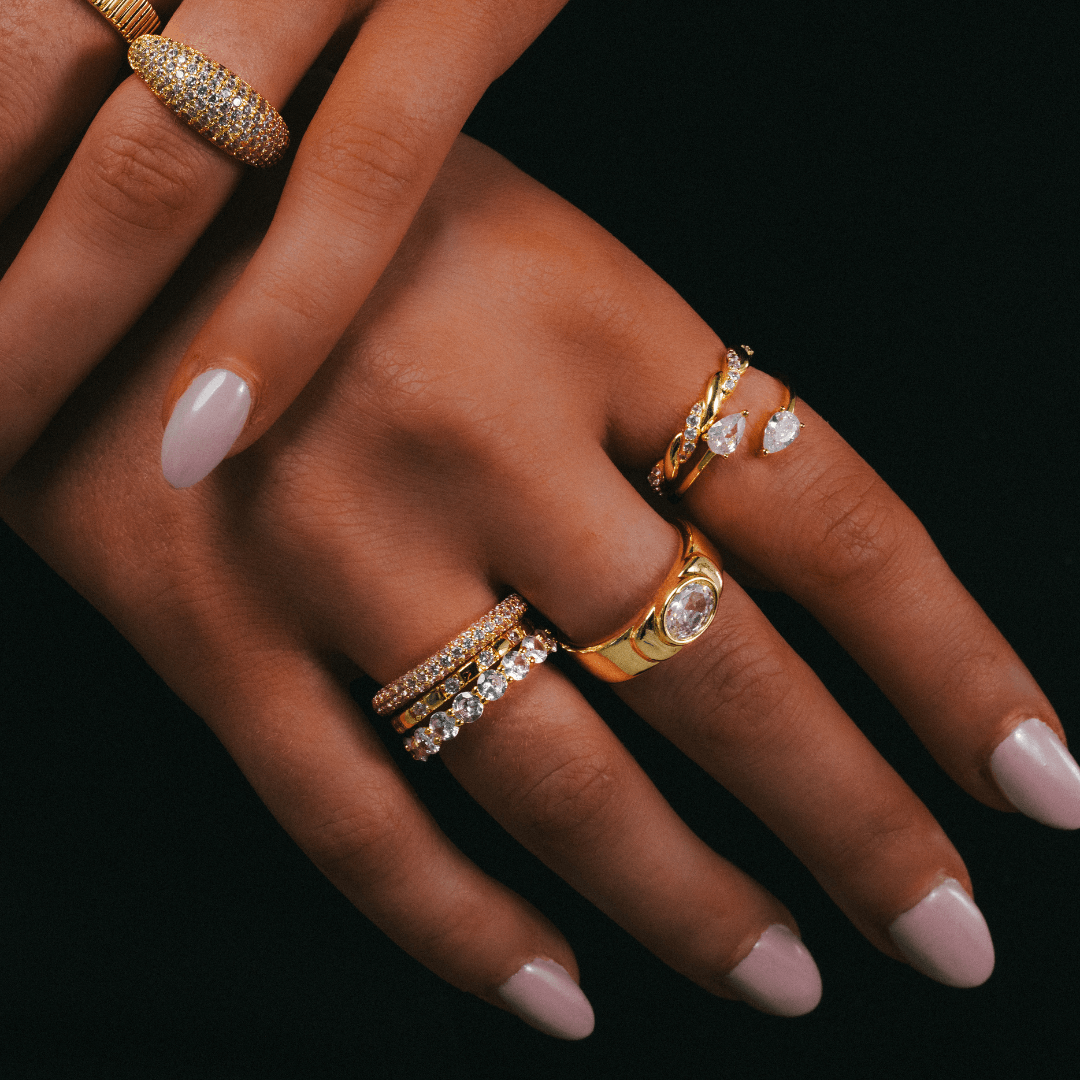 Martini Pinky Ring