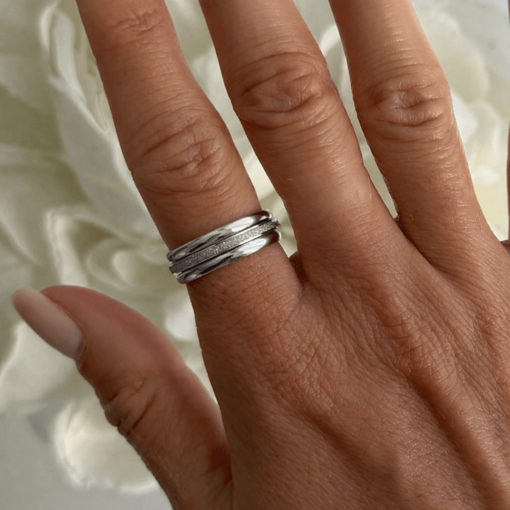 Shimmer Ring Set - Vantage Jewelry