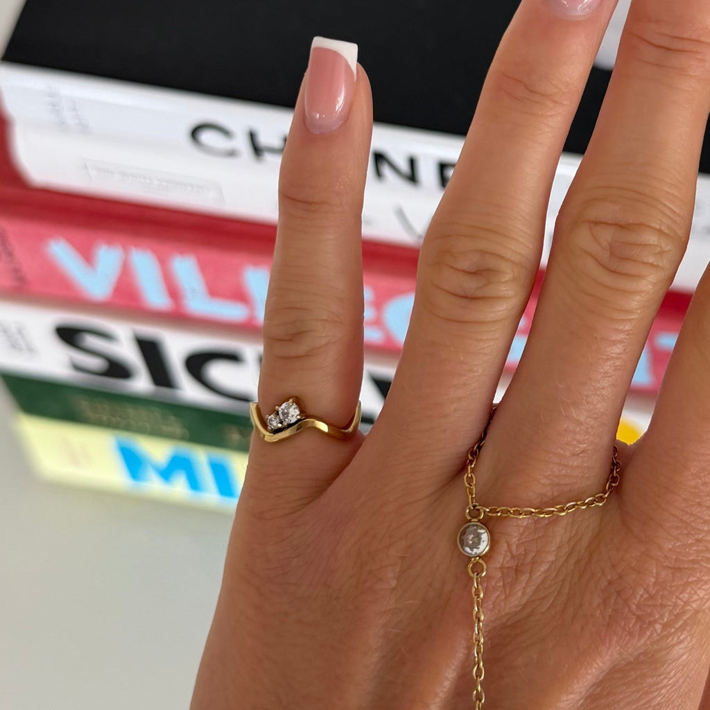 Shimmer Wave Ring - Vantage Jewelry