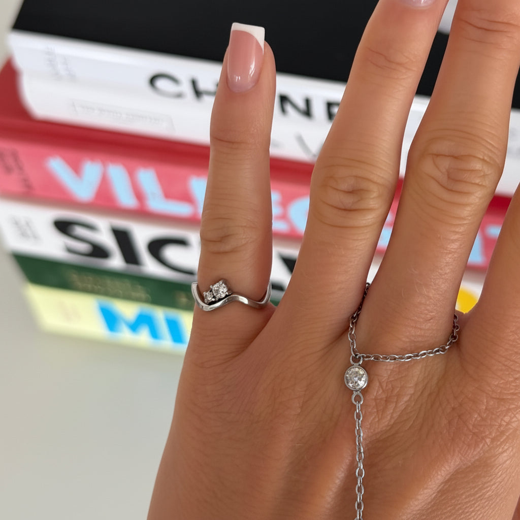 Shimmer Wave Ring - Vantage Jewelry