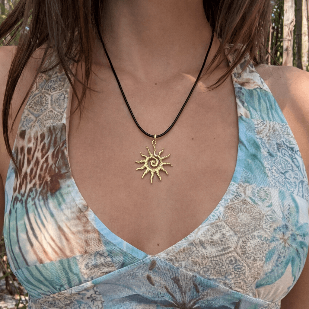 Sun Kissed Cord Necklace - Vantage Jewelry
