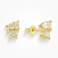 Toi et Moi Earrings - Vantage Jewelry