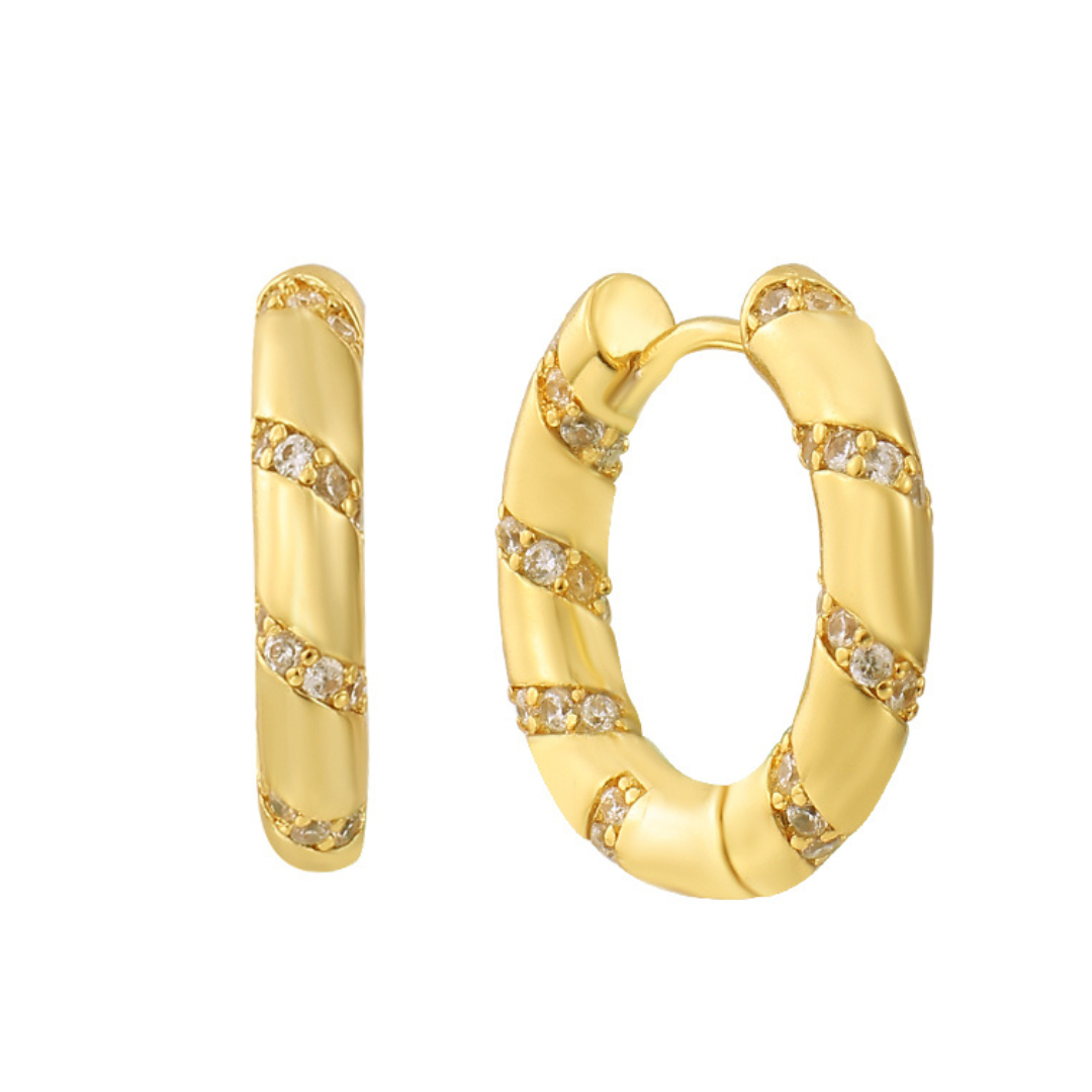 Twisted Love Earrings - Vantage Jewelry